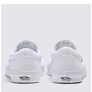 Brand New White Slip On Vans